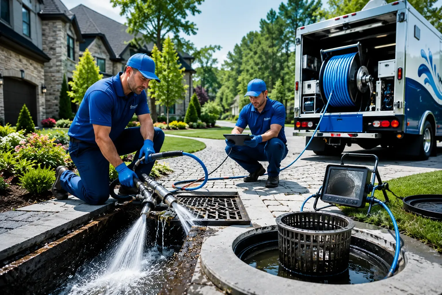 Local outdoor drain cleaning professionals in Woodburn, IA